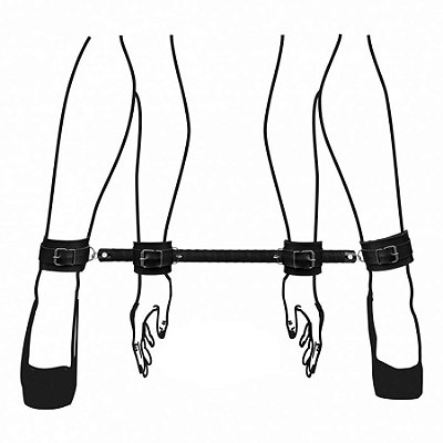 Separador Duo com Algema e Tornozeleira