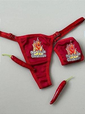 Calcinha Frase Picante