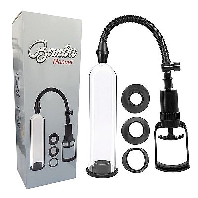 Bomba Peniana Manual com 3 Anéis