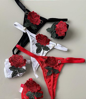 Calcinha Fio Flor