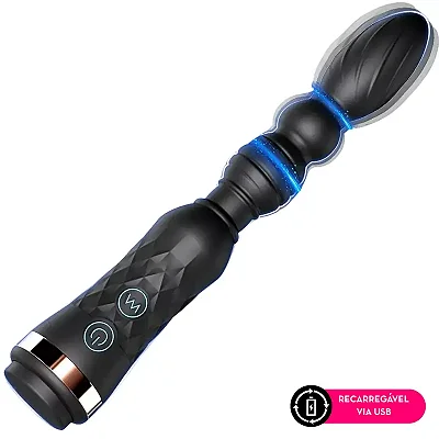Vibrador Anal e Vaginal