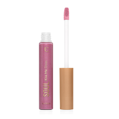 Gloss Rosa Macaron de Framboesa Soul Kiss Me Doces Finos 5,2ml