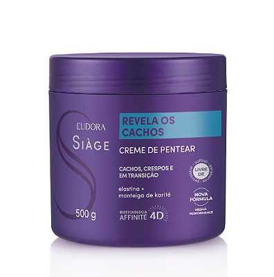 Creme Para Pentear Siàge Revela Os Cachos 500g