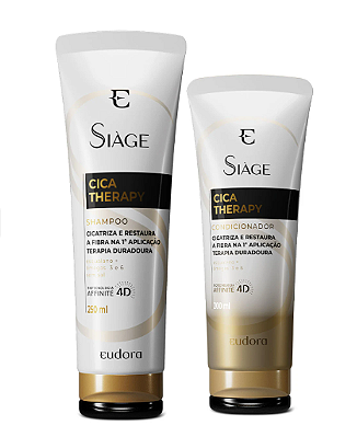 Combo Siàge Cica-Therapy: Shampoo 250ml + Condicionador 200ml