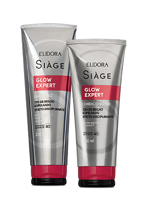 Combo Siàge Glow Expert: Shampoo 250ml + Condicionador 200ml
