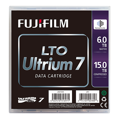 Fita LTO 7 Fuji Ultrium 6TB/15TB - Armazenamento Corporativo de Alto Desempenho