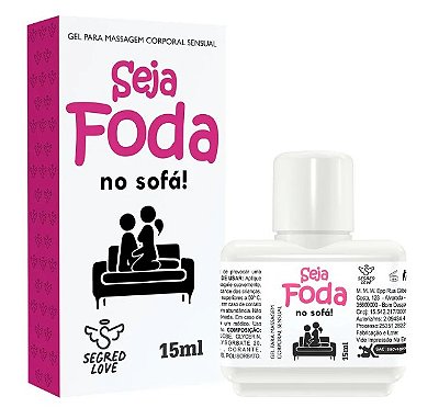 GEL EXCITANTE ANAL SEJA FODA NO SOFA
