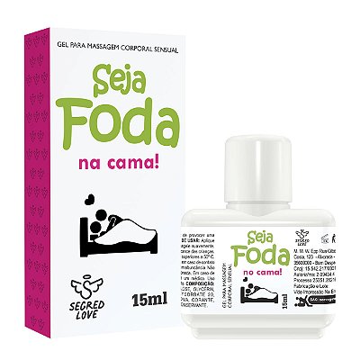 GEL ADSTRIGENTE SEJA FODA NA CAMA