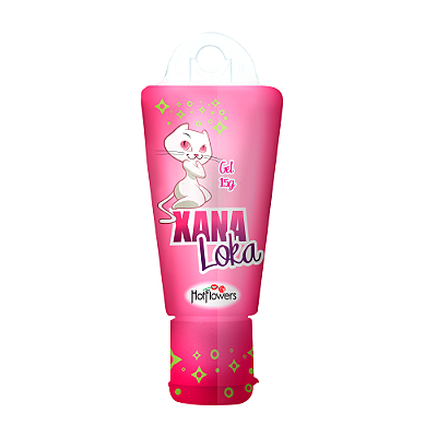 Gel Excitante com Refrescância e Aquecimento Xana Louca - Hot Flowers