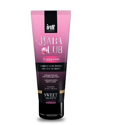 Babalub Lubrificante Corporal Aroma de Chiclete 50g - INTT