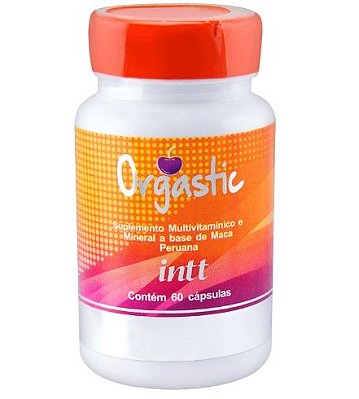 Orgastic Suplemento Feminino 60 Cápsulas - INTT