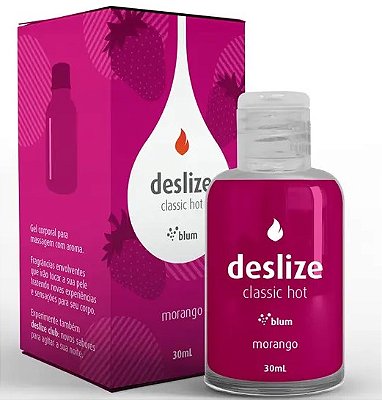Deslize Club Hot Gel Beijável - 30ml Blum