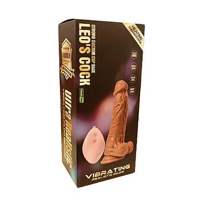 Prótese Peniana com Ventosa e Vibração Pulsante - LIBB