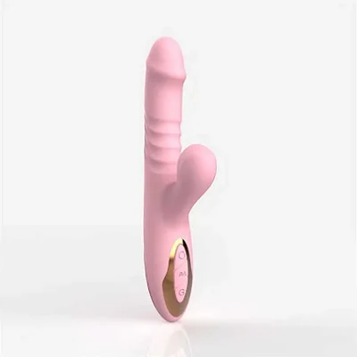 Vibrador Vai e Vem com Linguinha Estimuladora de Clitóris- LIBB