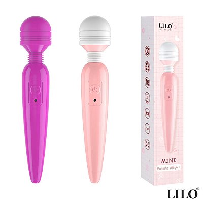 VARINHA MASSAGEADOR COM 10 MODOS DE VIBRAÇÃO - LILO