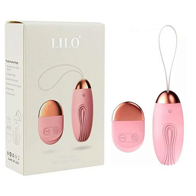 VIBRADOR BULLET /CAPSULA 10 MODOS COM CERDAS E CONTROLE REMOTO LILO