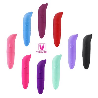 Vibrador Ponto G em Formato de Golfinho – ABS