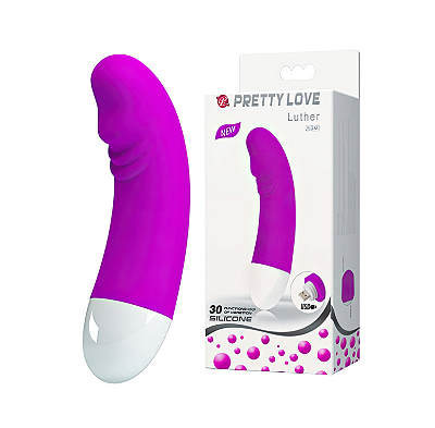VIBRADOR RECARREGÁVEL PONTO G  30 MODOS DE VIBRAÇÃO - PRETTY LOVE MV056