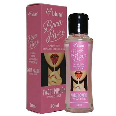 GEL DE MASSAGEM CORPORAL BOCA LIVRE 30ml BLUM