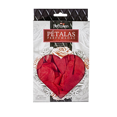 Pétalas Perfumadas com 10 Unidades - Hot Flowers (HZ394)