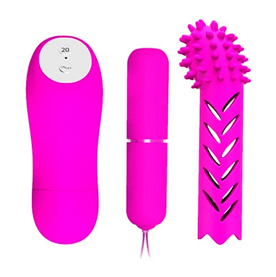 MINI VIBRADOR SILICONE BI-014131-2