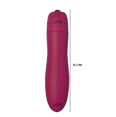 BULLET G001 VIBRATORIO 90X19MM ABS