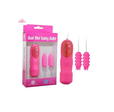 VIBRADOR 11804 CLIT DUPLO MINI BULLETS APHRODISIA