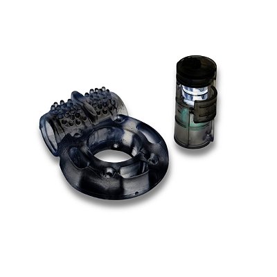 Anel Peniano com Cápsula Vibratória Formato de Borboleta (AN020)