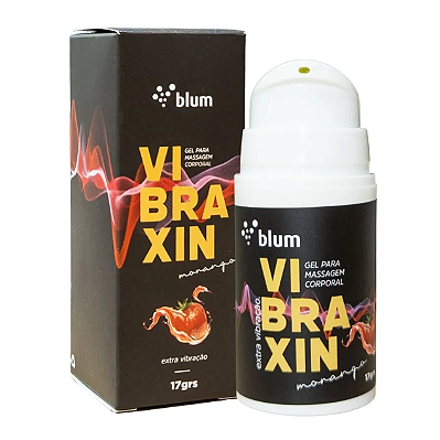 VIBRAXIN GEL VIBRANTE MORANGO BLUM