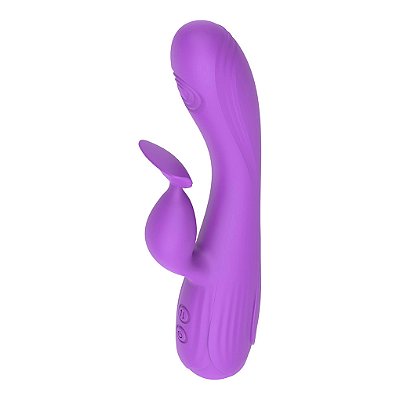 Vibrador com Pulsador para Ponto G e Estimulador de Clitóris