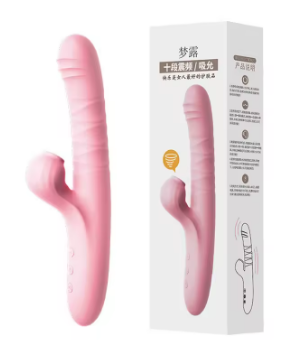 Estimulador Sobe e Desce com Sugador de Clitóris - Libb