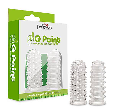 CAPA ESTIMULANTE DEDO G POINT HOT FLOWERS