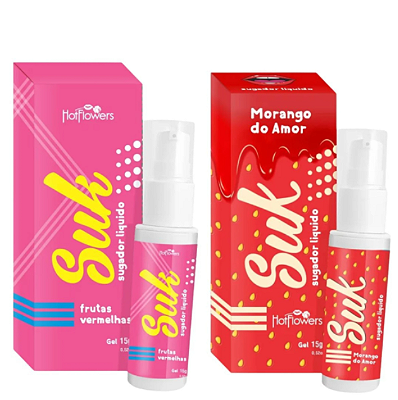 Suk Sugador Liquido Hot Flowers