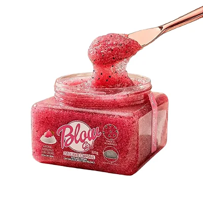 Blow Girl Esfoliante Corporal com Glitter Rocha Vulcânica Hot Flowers