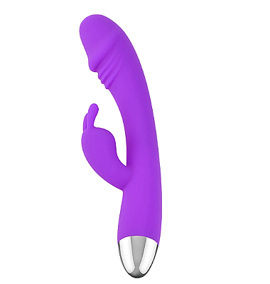 Vibrador Rabbit  B003 com Estimulador de Clitóris