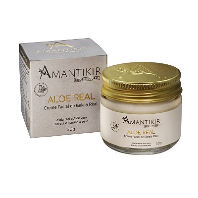 Creme Facial Aloe Real 30g - Amantikir