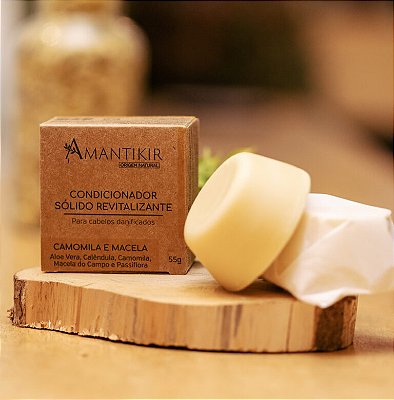 Condicionador Sólido Revitalizante 55g - Amantikir