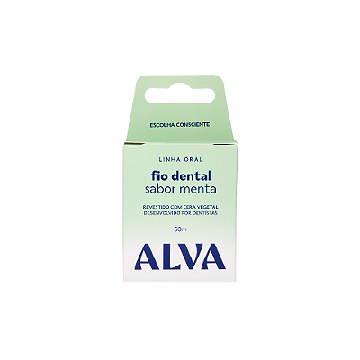Fio Dental Menta 50m Natural Alva