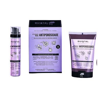 Kit antiporos - máscara + fluído 150g - Quintal