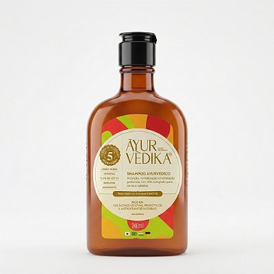 Shampoo Ayurvedico 240ml - Ayurvedika