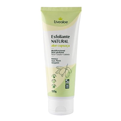Esfoliante Natural  120ml - Livealoe
