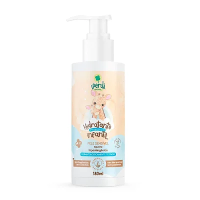 Loção Hidratante Probiótico para pele sensivel Infantil 180ml - Verdi