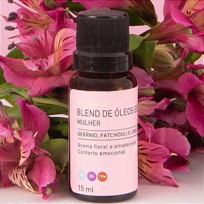 Blend de Oleos Mulher 15 ml- By Samia