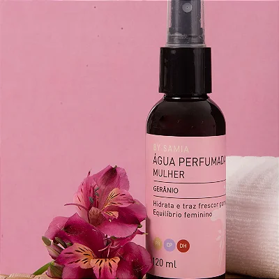 Água Perfumada Mulher 120 ml - By Samia