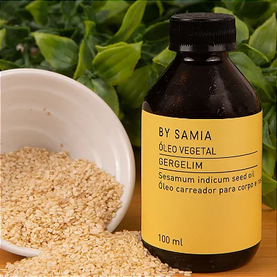 Óleo Vegetal de Gergelim 100 ml - By Samia