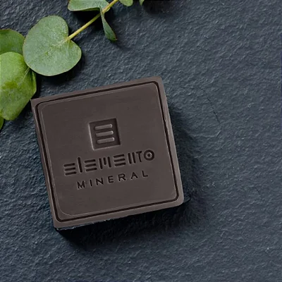 Sabonete Argila Negra 100g  - Elemento Mineral