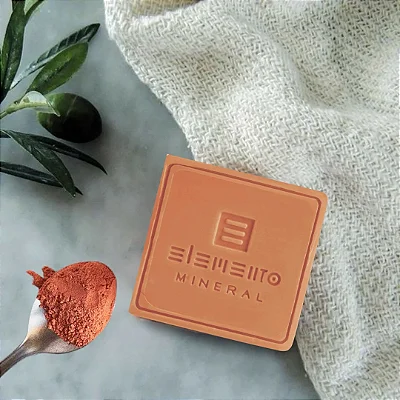 Sabonete Argila Vermelha 100g - Elemento Mineral