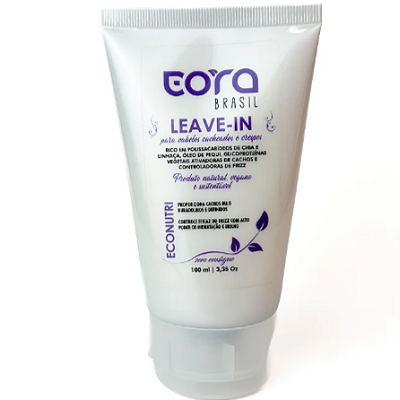 Leave in para cabelos cacheados e crespos 100g - Eora