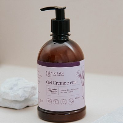 Gel Creme 2 em 1  250ML - Lia Lírios