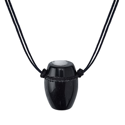 Perfumeira Lapidada em Jarro Obsidiana